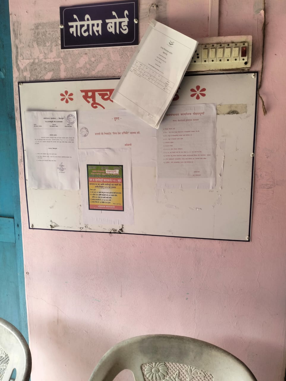Notice board 